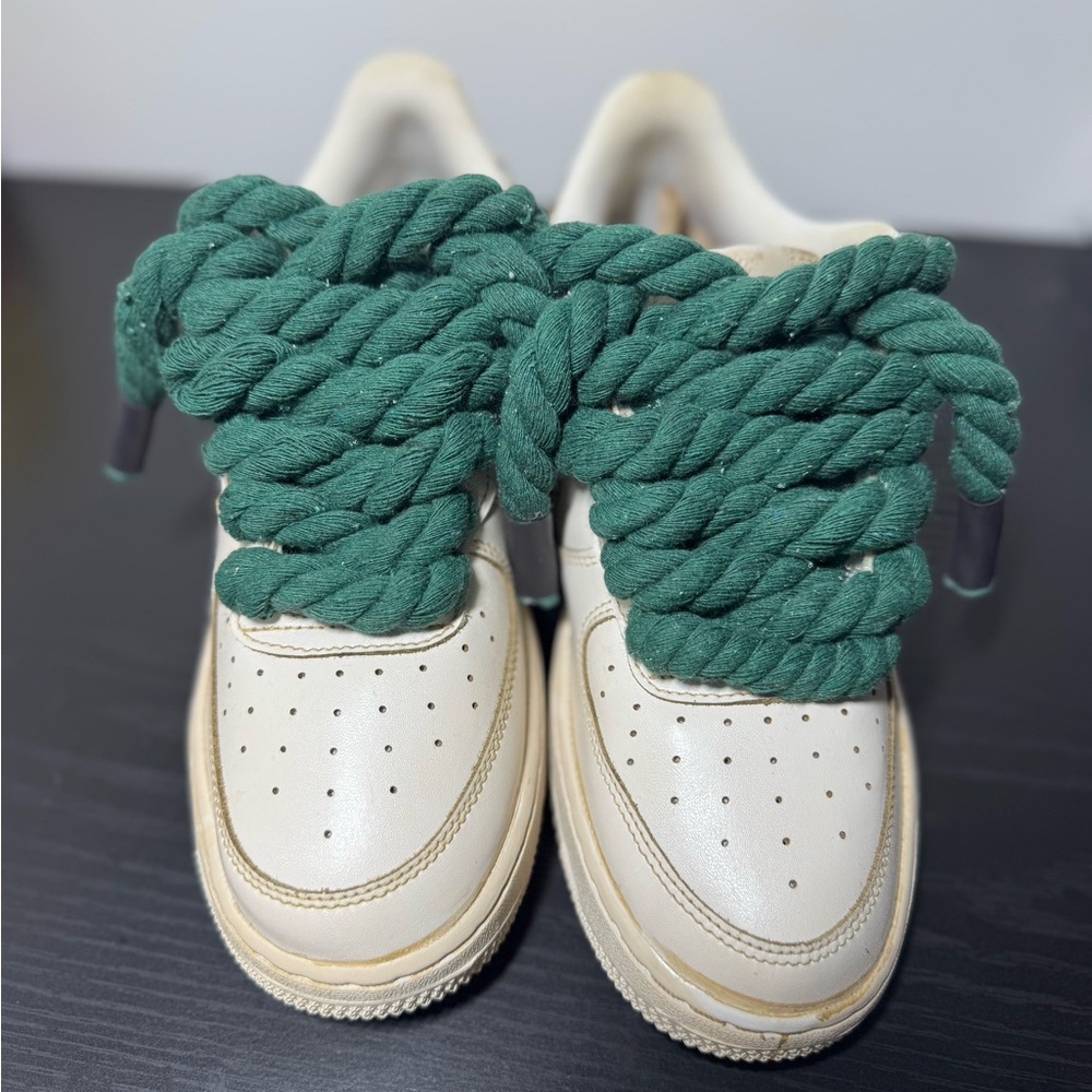 Nike Air Force 1 Custom Coffee Dyed W Sz 8.5, Y7 - Picture 8 of 8